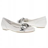 BCBGeneration Women's Dinia Loafer,Pure White/Silver,7.5 M US