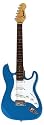 Cheetah Standard Electric Guitar Kit, Electric Blue