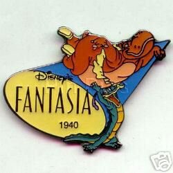 Disneys Fantasia 1940 Countdown to the Millennium 2000 Disney Store Pin