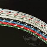 Novabraid XLE Polyester 1/4 inch RWE-XLE 1/4 inch x 600ft Blue Fleck