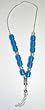 Worry Beads - Komboloi, Blue with Silver