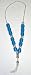 Worry Beads - Komboloi, Blue with Silver