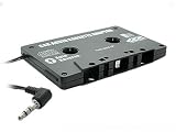 iTALKonline BLACK Cassette Adapter for Apple: iPod 3G, iPod 4G, iPod Classic, iPod Color, iPod Mini, iPod Nano, iPod Nano 2G, iPod Nano 3G, iPod Nano 4G, iPod Photo, iPod Touch, iPod Touch 2G, iPod Video Creative: Zen Stone, Zen V, Zen Vision M SanDisk: Sansa E200 Series Sony: NW-A Series, NWE Series