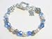 Chanukah Bracelet with Menorah Charm