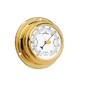 Standard Case Brass Barometer