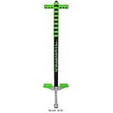 Flybar Foam Maverick Pogo Stick (Green/Black) - Great Intro Pogo Stick For Kids - For Ages 5 to 9