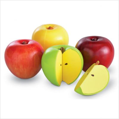 Learning Resources Magnetic Apple Fractions