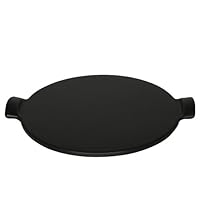 Emile Henry Flame Top Pizza Stone, Black