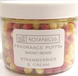 BOTANICUS　ストロベリー&クリーム FRAGRANCE PUFFS SACHET BEADSの画像