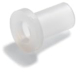 Nylon Shoulder Washer, #2, 0.093 ID, 0.25 OD, 0.04 Thick (Pack of 25)