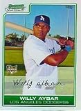 2006 Bowman Chrome Refractors 215 Willy Aybar Dodgers (RC - Rookie - Baseball Cards)