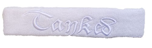 Tanked Sweat Band - White / White