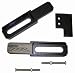 Yana Shiki swingarm extensions 04-07 Hon CBR1000RR blk - 621-0554BK