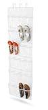 Honey Can Do SFT 01242 Over The Door Clear Shoe Organizer/Storage Rack, White 31UuRooP7PL. SL160 Honey Can Do SFT 01242 Over The Door Clear Shoe Organizer/Storage Rack, White