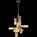 Fine Art 732040FL Contemporary / Modern Bronze Chandelier Perspectives Family