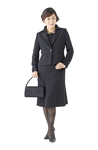 (モノワール) MONOIR 喪服 レディース 礼服 米沢織 ジャカード 前開き 授乳 ブラックフォーマル アンサンブル ワンピース オールシーズン 03K41110