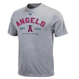 Los Angeles Angels Majestic Base Stealer MLB Youth Gray T-Shirt