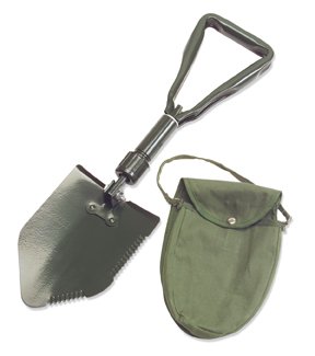 3-Way Folding Shovel with Pouch