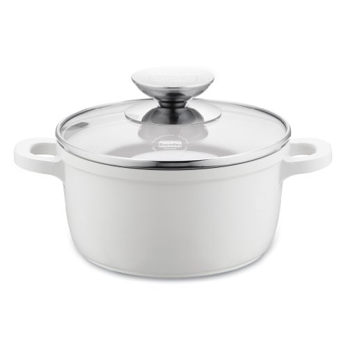Berndes 032141 Vario Click Induction White Aluguss Kochtopf keramik mit Glasdeckel 16 cm,  Preisvergleich