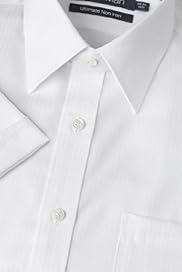 Ultimate Non Iron Pure Cotton Short Sleeve Fine Striped Shirt