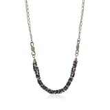 Vanessa Mooney Black Tiger Eye And Hematite Long Ch