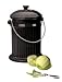 RSVP Stoneware Compost Pail - Black