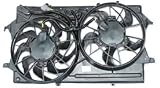 TYC 620720 Ford Focus Replacement Radiator/Condenser Cooling Fan Assembly