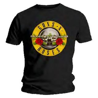 Official T Shirt GUNS N ROSES Logo CLASSIC Metal XL