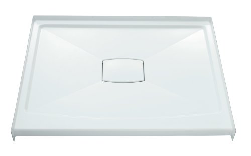 KOHLER K-9397-0 Archer FRP Shower Receptor with Removable Cover, 48-Inch x 36-Inch, White