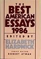 Best American Essays 1986