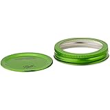 Ball Color 6-Pack Lids and Bands, Green
