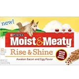 Purina Moist & Meaty Rise & Shine Bacon and Egg Formula Dry Dog Food