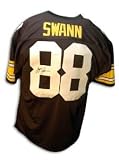 Lynn Swann Signed Pittsburgh Steelers Throwback Black Jersey