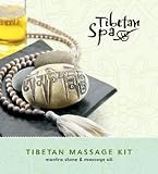 Tibetan Spa - Massage kit mantra stone & massage oil