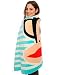 Paul Frank Sleepwear & Accessories The Julius Stripe Beach Towel,Accessories for Women