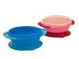 The First Years Meal Mates Toddler Suction Bowl With Lid, Colors May Vary