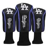 Los Angeles Dodgers MLB Golf Barrel Head Cover Set