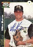 Mike Burns, Michigan Battle Cats - Astros Affiliate Autographed Card