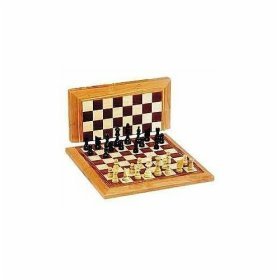 Deluxe Staunton Wood Chess And Checkers Set by John N. Hansen