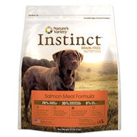 Dry Dog Food With Seafood Recipe:Nature's Variety Instinct Salmon Meal Formula Dry Dog Food 25.3-lb bag