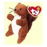 1999 McDonalds Happy Meal Toy Ty Teenie Beanie Babies #8 Nuts the Squirrel Plush