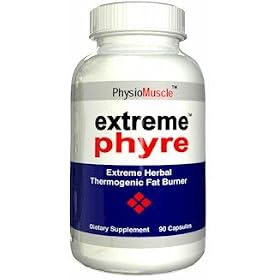 Extreme Phyre - 90 Capsules Hardcore Thermogenic Fat Burner with CLA Weight Loss Diet Pills