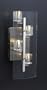 PLC Lighting 1532 SN Clear Ice Cube Wall Sconce