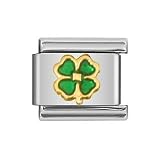 Zoppini Four-Leaf Clover Link