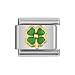 Zoppini Four-Leaf Clover Link