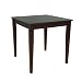 Target Marketing Systems Udine 29-1/2-Inch Square Breakfast Table, Espresso