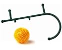 Theracane Trigger Point Therapy Self Massager with FREE 14 page Trigger Point Owners Manual and Porcupine Massage Ball