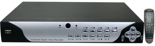 Q-See QSD6204-250 4 Channel MPEG4 DVR with Remote Internet Monitoring and Pre-installed 250GB Hard Drive
