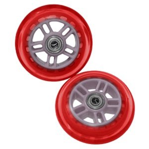 Razor Set of 2 Wheels with Bearings - Red by 