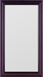 Gallery Solutions Walnut Rounded Mirror, 12 by 24-Inch